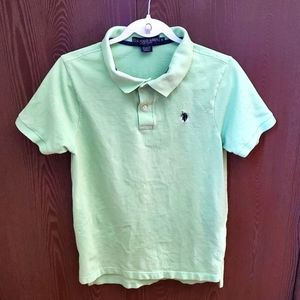 Us polo assn light green polo size small mens